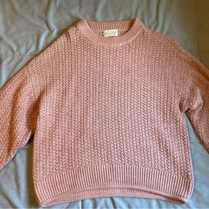 Light pink sweater